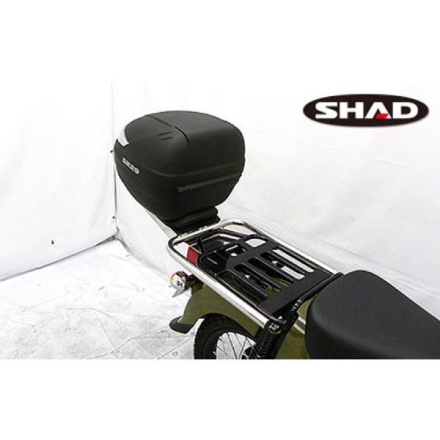 ウイルズウィン クロスカブ110（2BJ-JA45）用 SHAD製リアボックス付タブルリアキャリア クロスカブ110