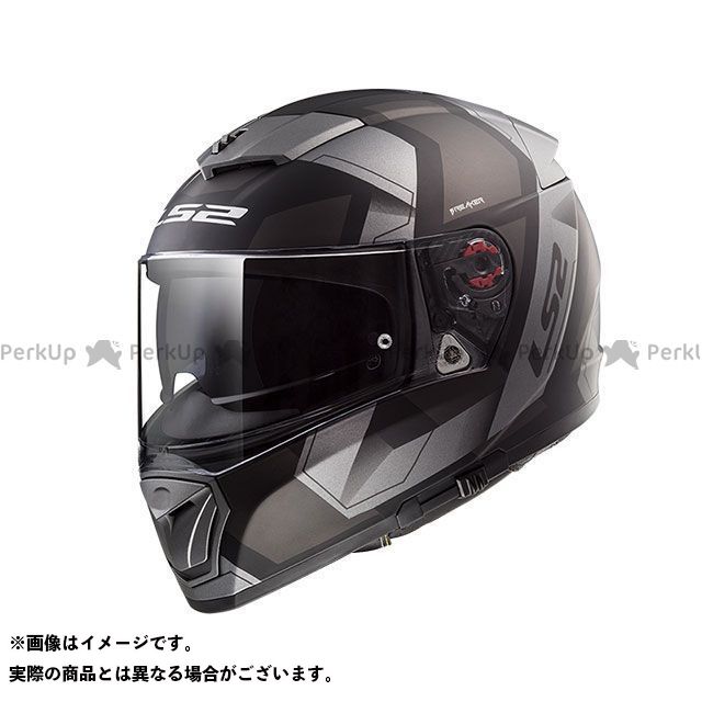 楽天市場 無料雑誌付き Ls2 Helmets フルフェイスヘルメット Breaker マットブラックチタニウム サイズ L エルエスツーヘルメット パークアップバイク 楽天市場店