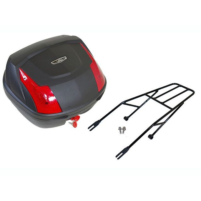 ワールドウォーク スーパーカブC125用リアキャリア リアボックスセット スーパーカブC125 容量 32リッター wca-36-hwb32|モトメガネ 店
