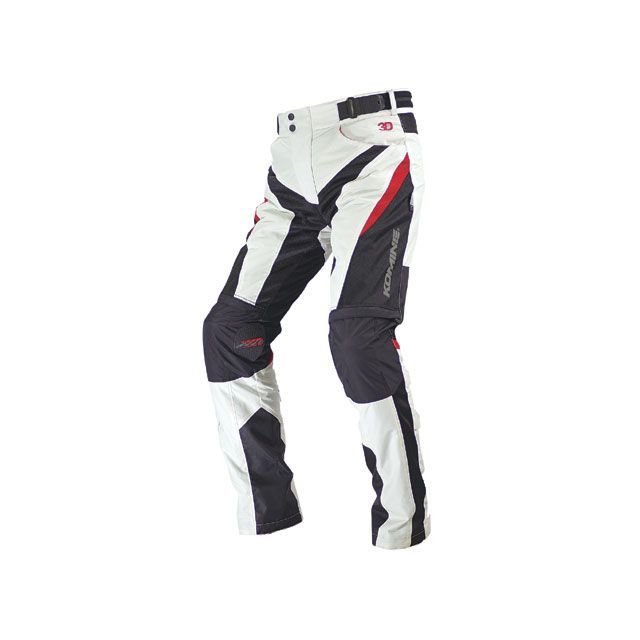 コミネ PK-729 プロテクトライディングメッシュパンツ 3D カラー アイボリー サイズ 4XLB ・07-729