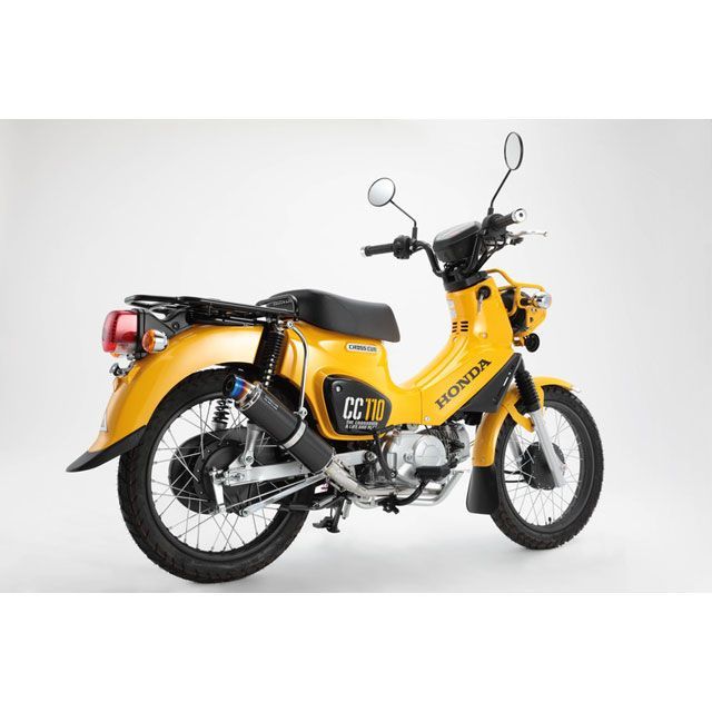 ビームス R-EVO フルエキゾーストマフラー カーボン 政府認証 クロスカブ110 G188-53-006|モトメガネ 店
