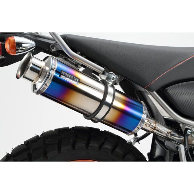 ビームス SS300 スリップオンマフラー ヒートチタン 政府認証 TRICKER Fi G262-06-004｜モトメガネ 店