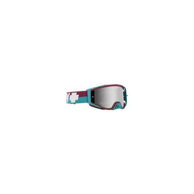 スパイ Foundation Plus モトクロスゴーグル（BOLT TEAL-HD SMOKE wSILVER SPECTRA+HD CLEAR AFP）