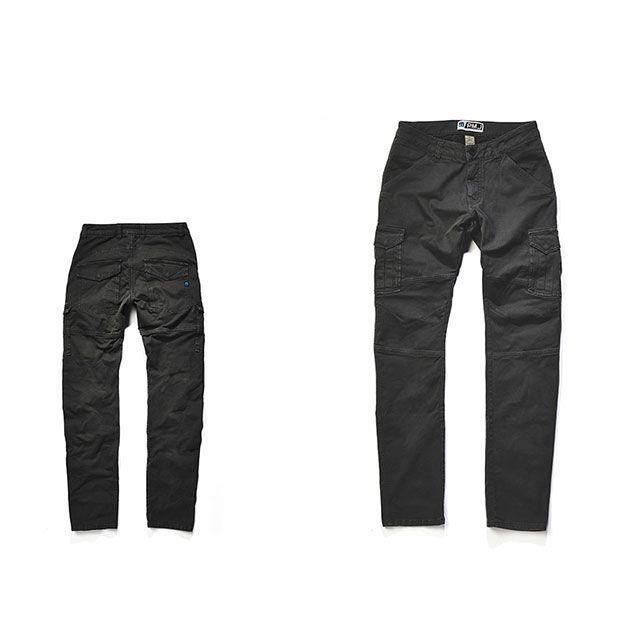プロモジーンズ バイク用カーゴパンツ SANTIAGO/サンティアゴ（ブラック） サイズ 28インチ PMJ28SAN-BK