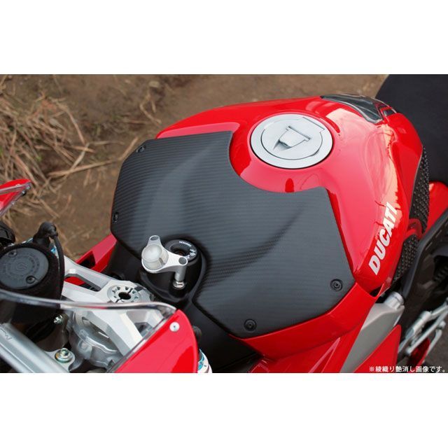 SPEEDRA タンクトップカバー Panigale V4/S 仕様 綾織艶消し CDU1202TM