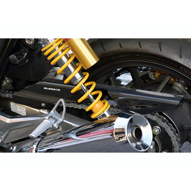 ブレスアールズ カーボン チェーンガード CB1100RS カラー クリア塗装品 HCR-01-010｜モトメガネ 店