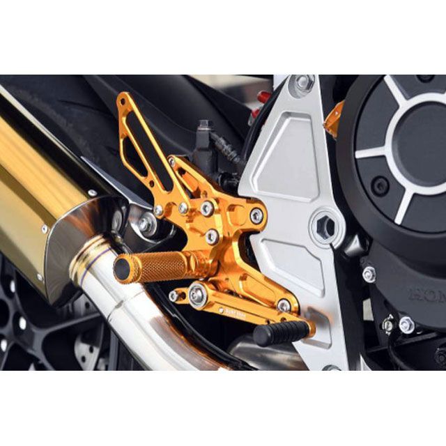 ベビーフェイス バックステップキット（シフター無） CB1000R カラー ゴールド 002-H035GDb