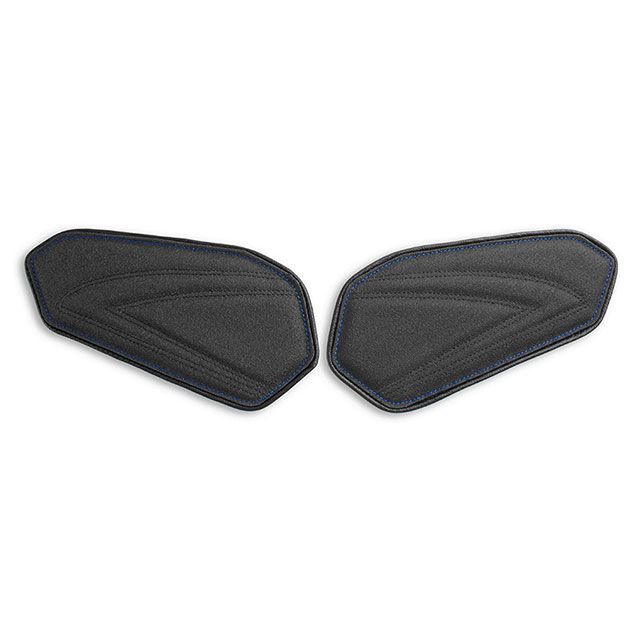 ルイモト タンクリーフ/Sport ニーグリップパッド GSX-R 600 GSX-R 750 カラー TEC-GRIP/CFブラック/ブルーステッチ LM-L0800221