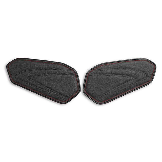 ルイモト タンクリーフ/Sport ニーグリップパッド GSX-R 600 GSX-R 750 カラー TEC-GRIP/CFブラック/レッドステッチ LM-L0800223