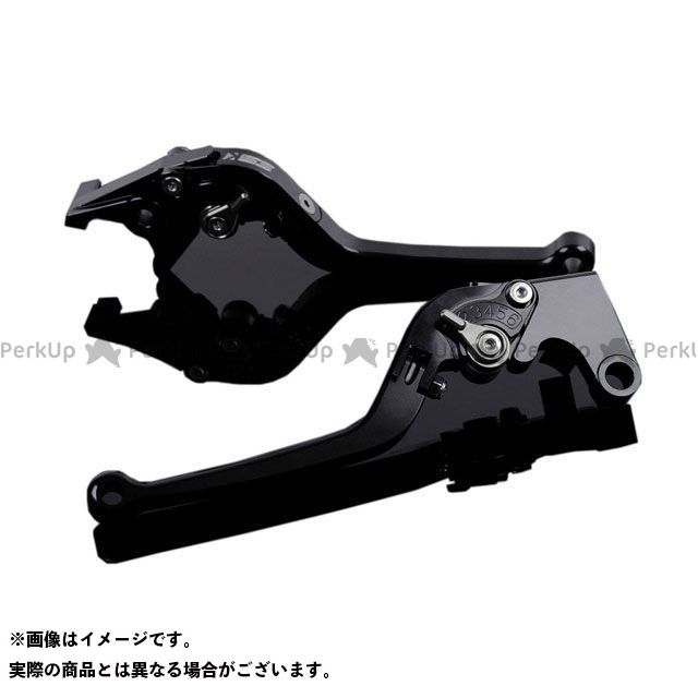 SPEEDRA アルミビレットアジャストレバーセット スタンダード可倒式（レバー本体：ブラック） S1000R S1000RR アジャスター チタン BM0401126-TM｜モトメガネ 店