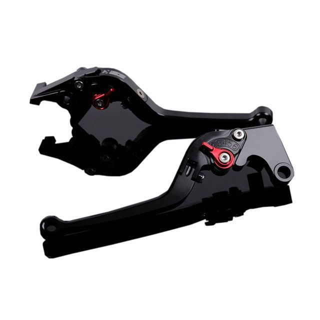 SPEEDRA アルミビレットアジャストレバーセット スタンダード可倒式(レバー本体:ブラック) HYPERMOTARD 939 SP HYPERMOTARD 821 SP アジャスター レッド DU0407221-RD|モトメガネ 店