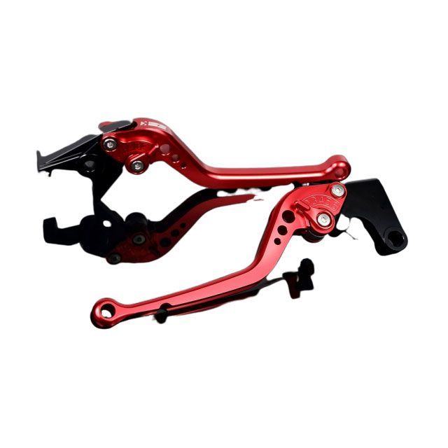 SPEEDRA アルミビレットアジャストレバーセット スタンダードロング（レバー本体：レッド） HYPERMOTARD 939 SP HYPERMOTARD 821 SP アジャスター レッド DU0407232-RD