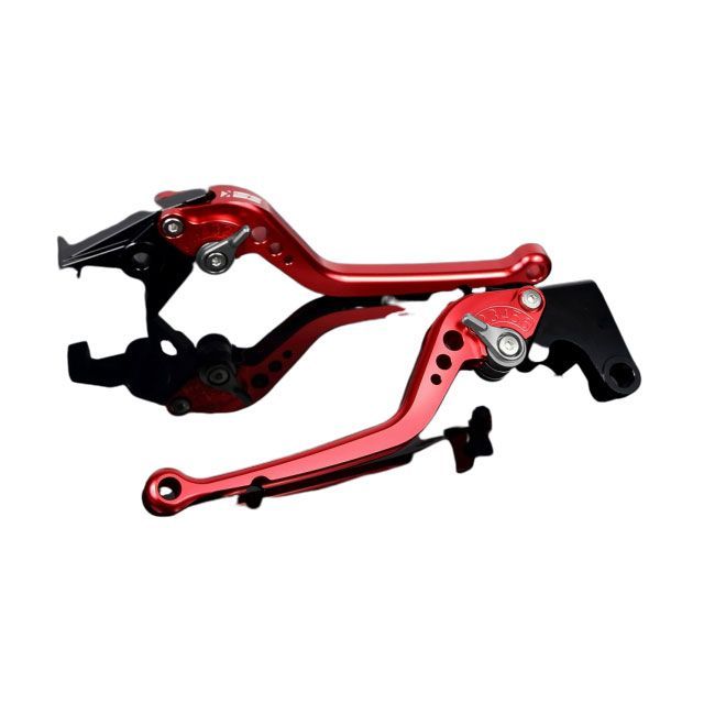 SPEEDRA アルミビレットアジャストレバーセット スタンダードロング（レバー本体：レッド） HYPERMOTARD 939 SP HYPERMOTARD 821 SP アジャスター チタン DU0407232-TM
