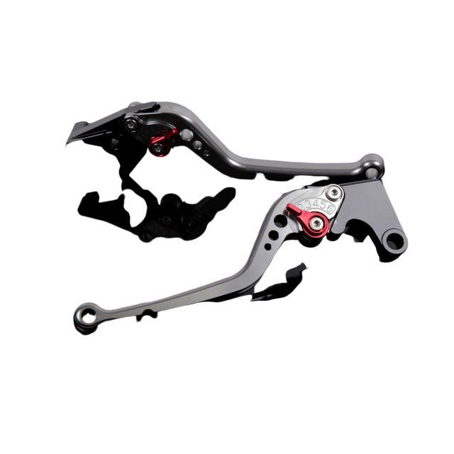 SPEEDRA アルミビレットアジャストレバーセット スタンダードロング（レバー本体：チタン） HYPERMOTARD 939 SP HYPERMOTARD 821 SP アジャスター レッド DU0407233-RD｜モトメガネ 店 7,983円