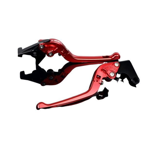 SPEEDRA アルミビレットアジャストレバーセット 3D可倒式（レバー本体：レッド） アジャスター レッド TR0406623-RD
