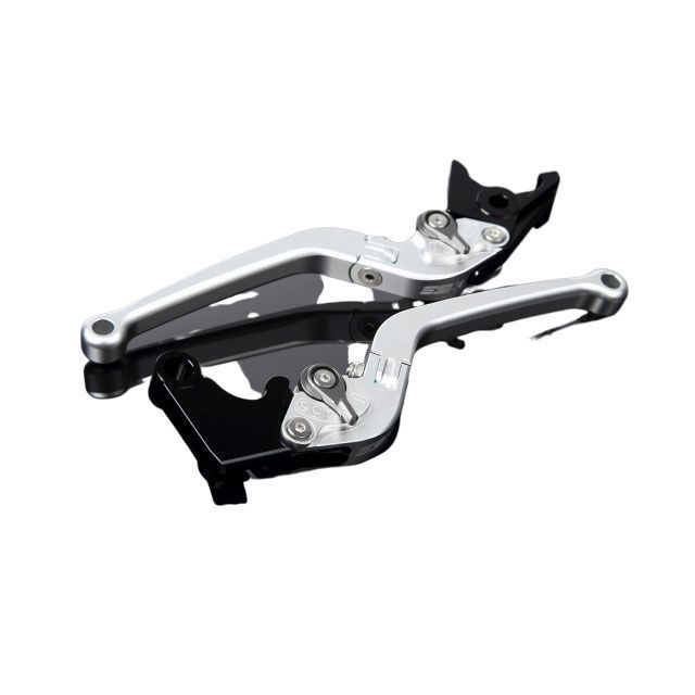 SPEEDRA アルミビレットアジャストレバーセット スタンダード可倒式（レバー本体：マットシルバー） HYPERMOTARD 939 SP HYPERMOTARD 821 SP アジャスター マットチタン LVAM061SR-TM