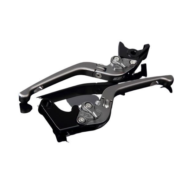 SPEEDRA アルミビレットアジャストレバーセット 3D可倒式（レバー本体：マットチタン） アジャスター マットチタン LVDM021TM-TM