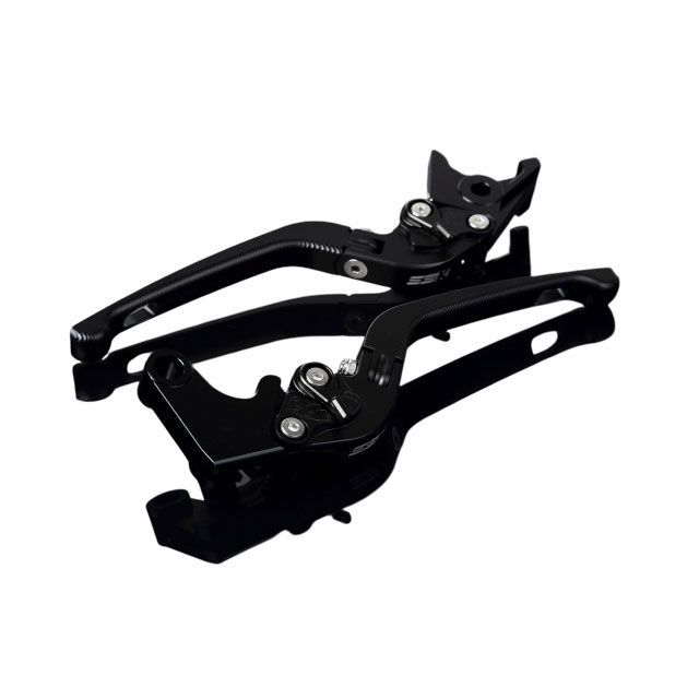 SPEEDRA アルミビレットアジャストレバーセット 3D可倒式（レバー本体：マットブラック） アジャスター マットブラック LVDM066BK-BK