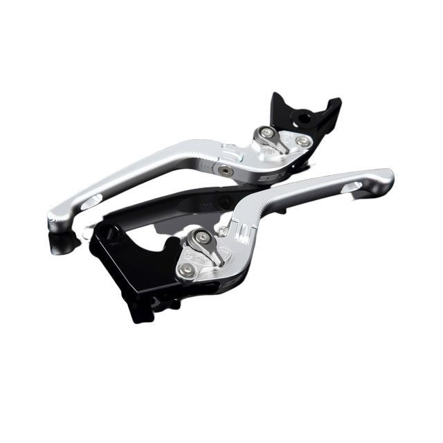 SPEEDRA アルミビレットアジャストレバーセット 3D可倒式（レバー本体：マットシルバー） アジャスター マットチタン LVDM068SR-TM