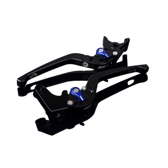 SPEEDRA アルミビレットアジャストレバーセット 3D可倒式（レバー本体：マットブラック） アジャスター マットブルー LVDM074BK-BE 10,783円