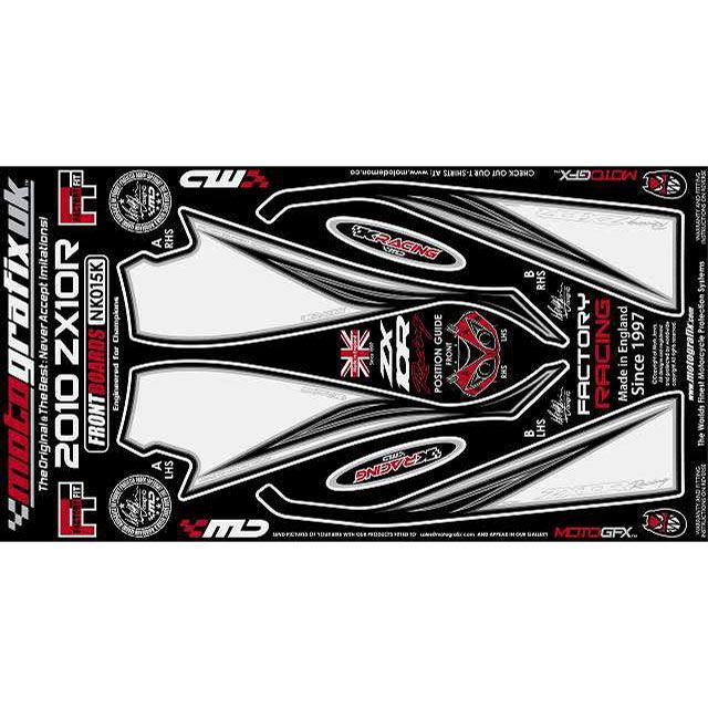 モトグラフィックス ボディパッド Front カワサキ ZX-10R タイプ NK015K MT-NK015K｜モトメガネ 店