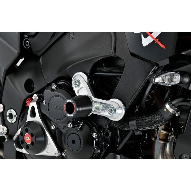 アグラス レーシングスライダー エンジンハンガータイプ φ50 KATANA カラー ジュラコン/ホワイト タイプ ロゴ無 342-309-000
