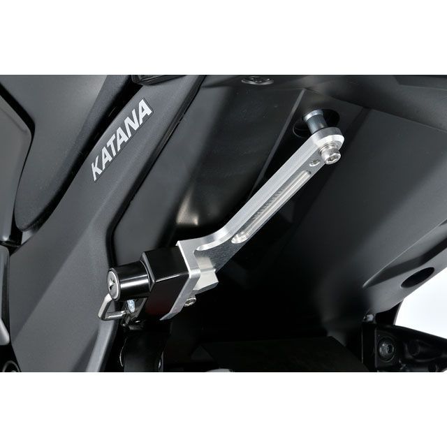 アグラス ヘルメットホルダー KATANA カラー シルバー/メッキ 603-309-000SS