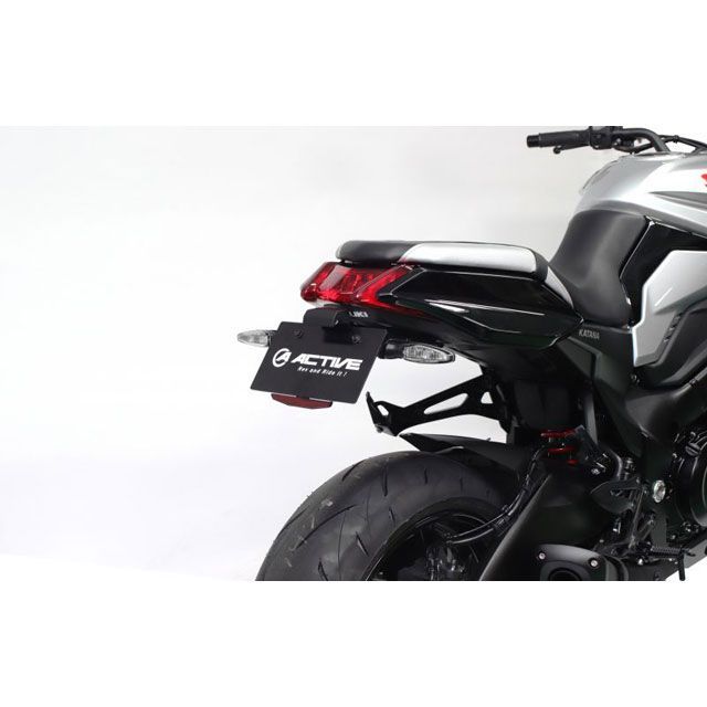 アクティブ フェンダーレスキット（ブラック） LEDナンバー灯付き リフレクター付属 KATANA 1155042｜モトメガネ 店