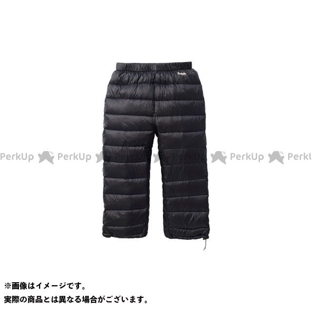 500円引きクーポン 無料雑誌付き Puromonte アウトドア用ウェア ダウンパンツ7分丈 ブラック サイズ M プロモンテ Www Satiscan Com