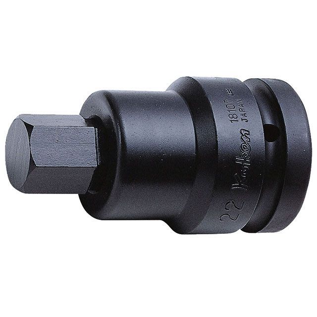 コーケン 18107.22-19 1SQ インパクトヘックスビットソケット 19mm 全長98mm 18107.22-19