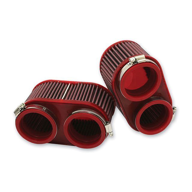 12314円 最初の BMC YZF750R エアクリーナー Dual air filter for carburetor-Specific kits  キャブレター車用 デュアル エアフィルター ビーエムシー