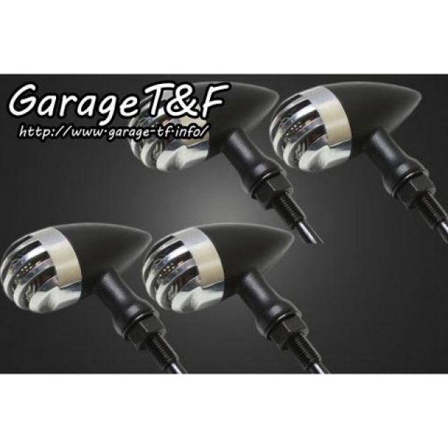 ガレージT&F バードゲージウィンカータイプ2(ブラック) ダークレンズ仕様キット スタンダードモデル専用 ドラッグスター400スタンダード ゲージ ポリッシュ ステー メッキ ・DS400WK22CR|モトメガネ 店