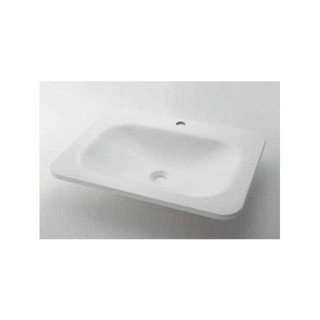 カクダイ MR-493220W 角型洗面器ホワイト MR-493220W