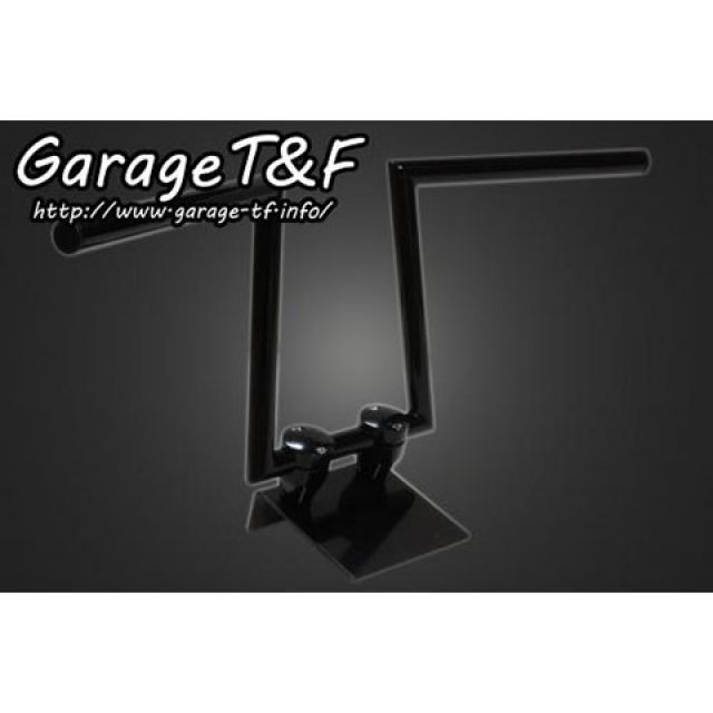 ガレージT&F ロボットハンドル（Ver III） 10インチ 22.2mm カラー ブラック ・HB28｜モトメガネ 店 11,664円