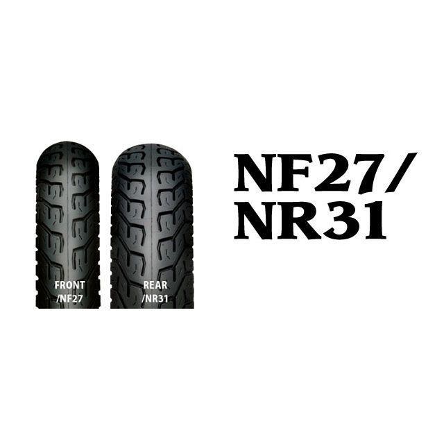 アイアールシー NF27 80/100-18 M/C 47P WT フロント 汎用 107779
