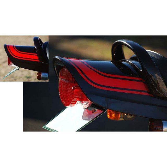 バグース 一体式フェンダーレスキット ZEPHYR750 タイプ Z2テールランプ仕様用 カラー ブラックアルマイト BG-FL03BK-Z2｜モトメガネ 店