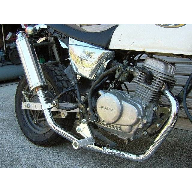 楽天市場】エイプ50 エイプ100 フルエキマフラー チタンブルー