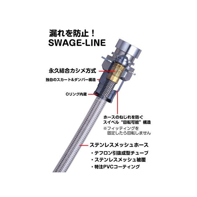 無料雑誌付き Swage Line ブレーキ ホースキット 0系 ハイエース 2wd 標準 ワイド幅ボディ Vsc Ebd付車 ホースカラー クリア スウェッジライン Painfreepainrelief Com