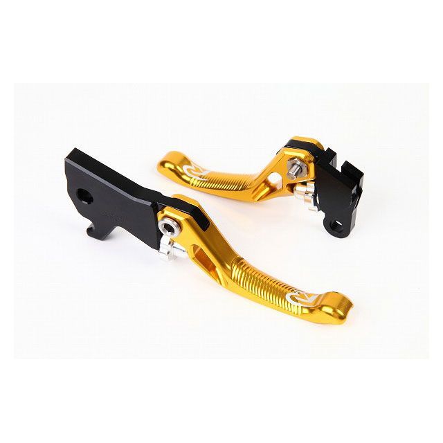 リデア 3Dショートノブアジャストブレーキレバー 左右セット（ゴールド） PCX125 PCX150 RIHO02795
