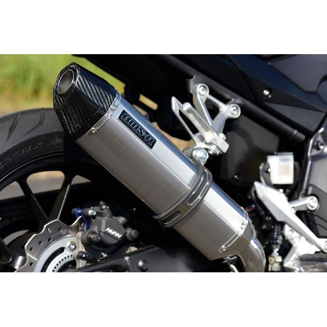 BMS CORSA-EVO II スリップオンマフラー ステンレス 政府認証 CBR400R G191-64-P6J