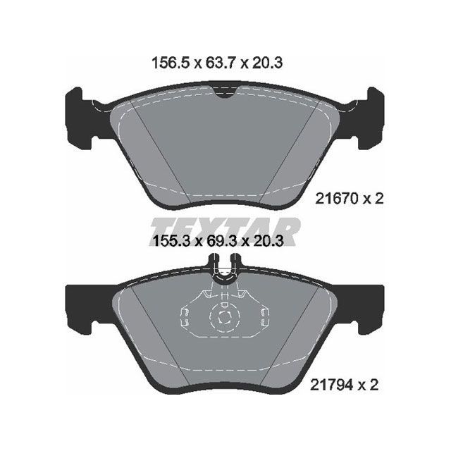 テクスター 2167081 ブレーキパッド 2167081 5,463円