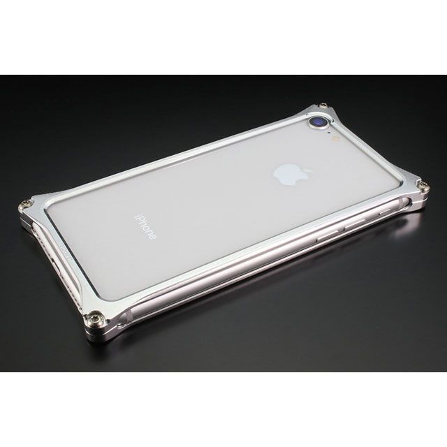 GILD design（mobile item） GI-402S ソリッドバンパーfor iPhone 8/7（シルバー） 42410