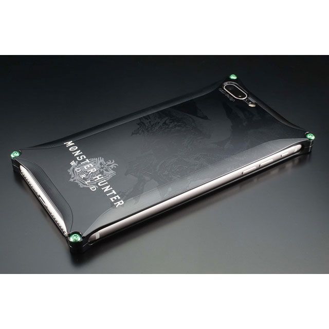 GILD design（mobile item） GI-MON-3 MONSTER HUNTER: WORLD Solid for iPhone 8Plus/7Plus リオレウス ブラック 42456