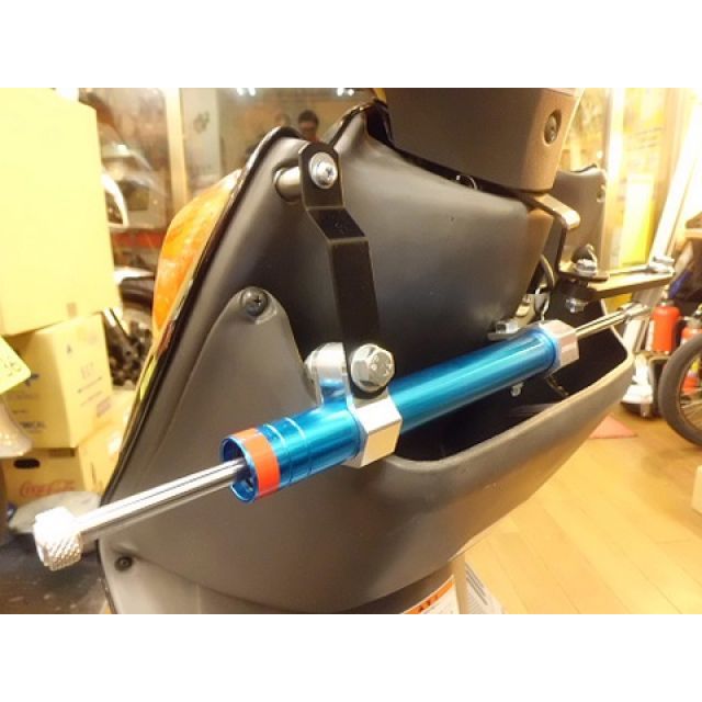 油漢 ボルトオンステアリングダンパーキット（K9以前用） アドレスV125 uk-058