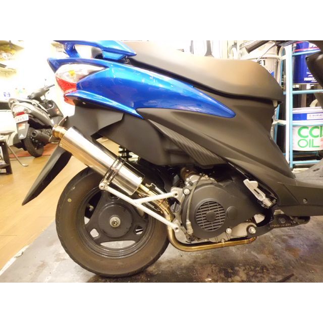 楽天市場】油漢 油漢レーシングマフラー（シグナスX1・2・3型用