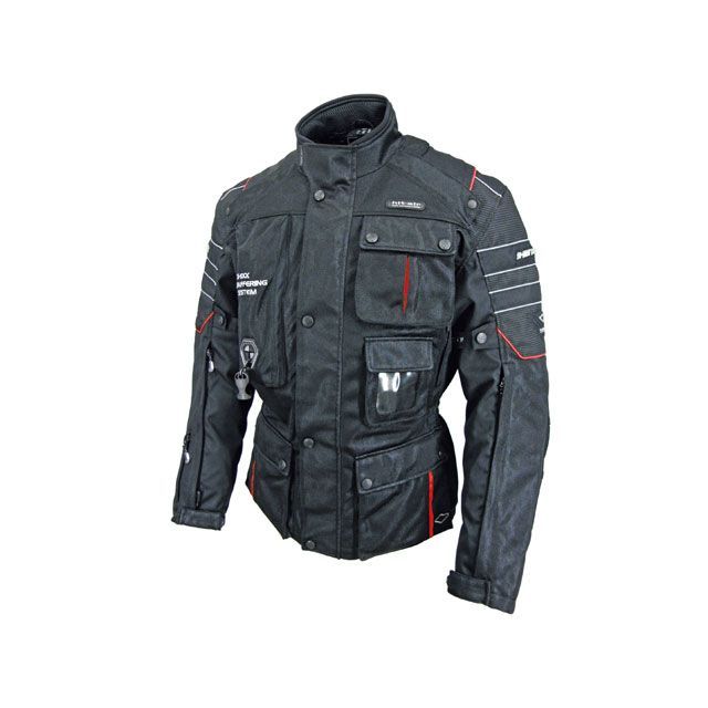 ヒットエアー Motorrad-2 Mesh カラー ブラック/レッド サイズ 2XL JAN_4560216415105
