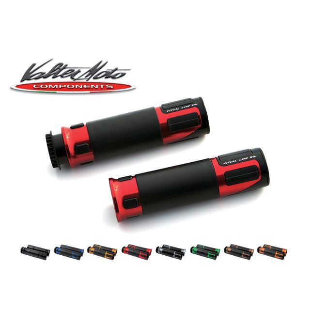 バルターモトコンポーネンツ アルミグリップ TOP カラー オレンジ VMC-GRP01 16