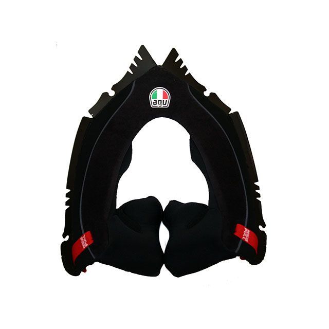 エージーブイ CHEEK PADS K6 ASIAN FIT 001-BLACK/GREY サイズ S KIT63003001-S