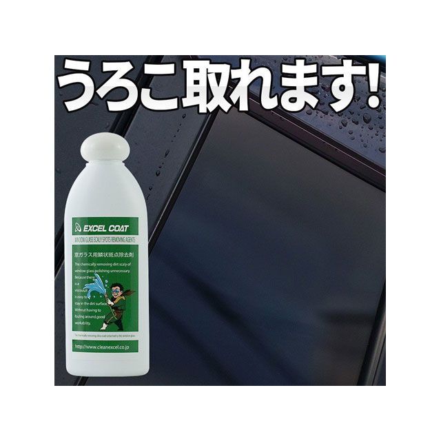 excelcoat 洗車 メンテナンス 窓ガラス用鱗状斑点除去剤200g エクセルコート 売れ筋ランキング