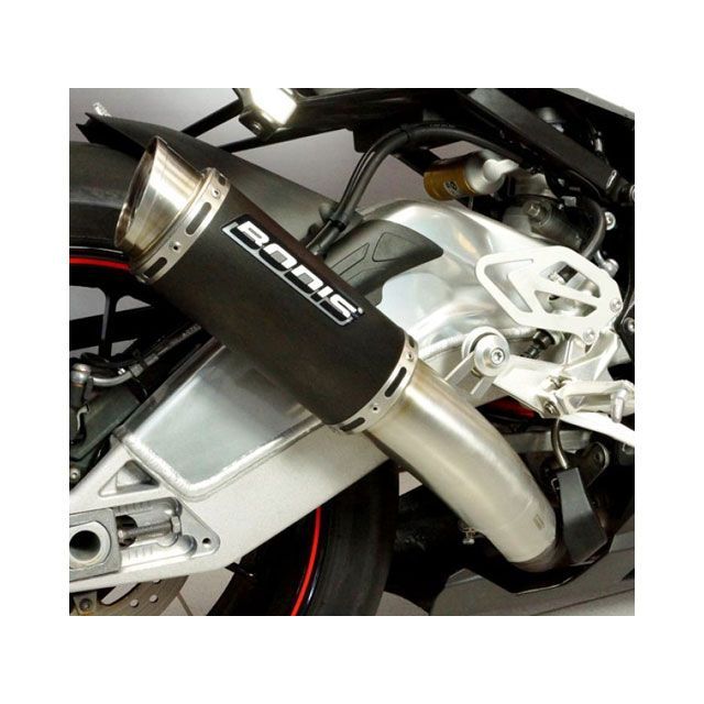 ボディス M-GP スリップオンマフラー ステンレスブラック｜BS1000RR-026 S1000RR bod_BS1000RR-026